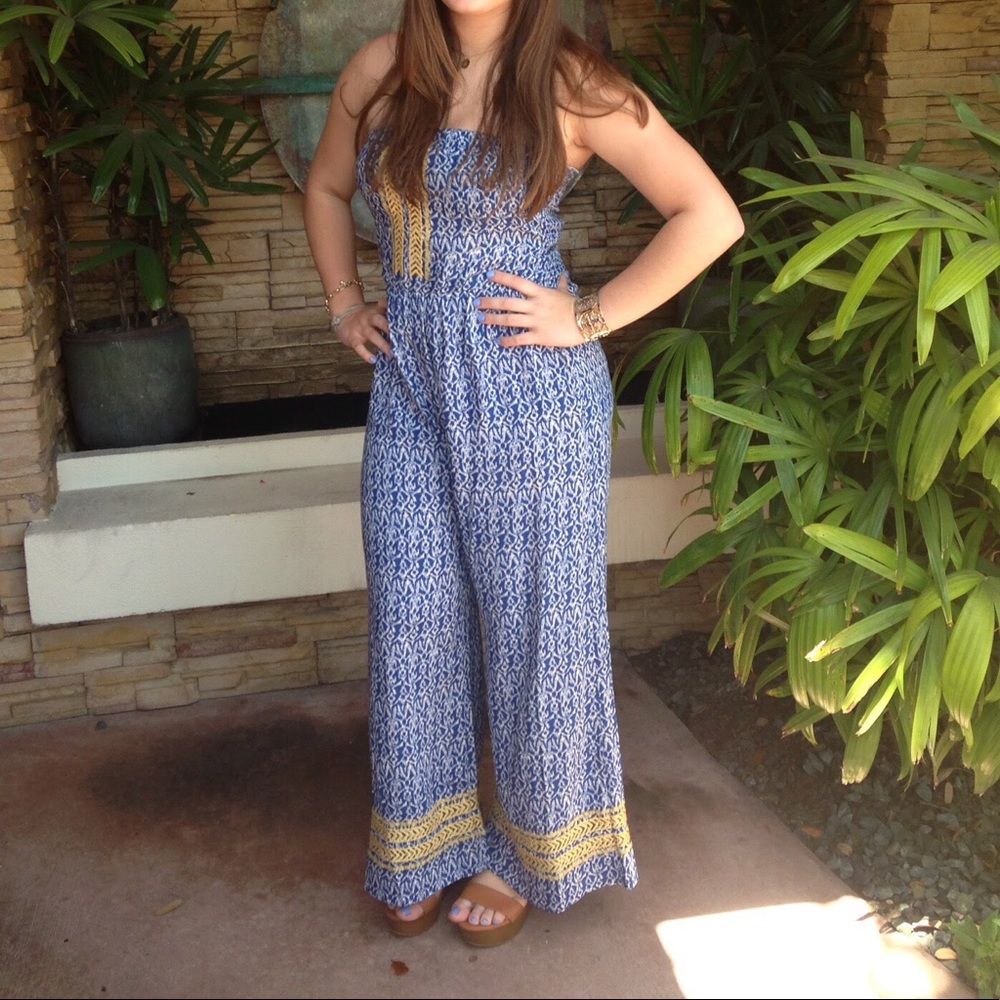 Strapless Jumpsuit